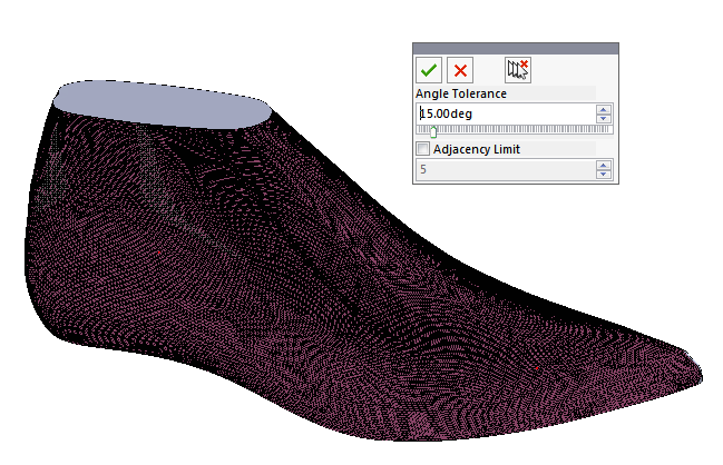 نمونه سطح از مش (Surface from Mesh)